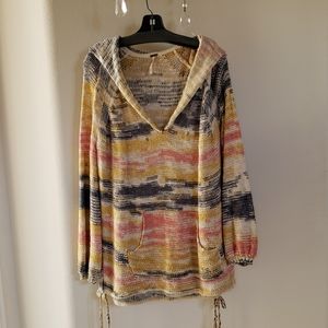 Free People Beach Cover-up Sweater size Small